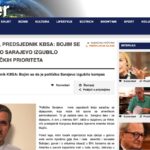 Predsjednik KBSA – intervju -Sarajevo izgubilo kompas političkih prioriteta