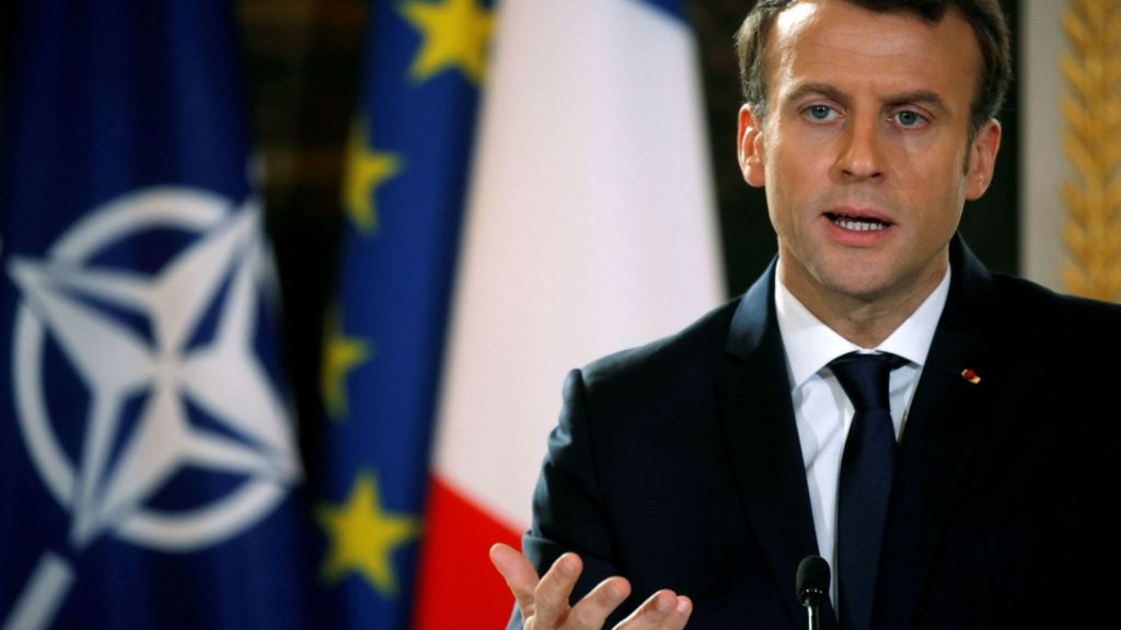 The hateful rhetoric by the French president Macron