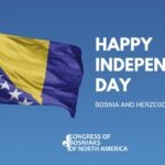 Marking the Independence Day of Bosnia and Herzegovina