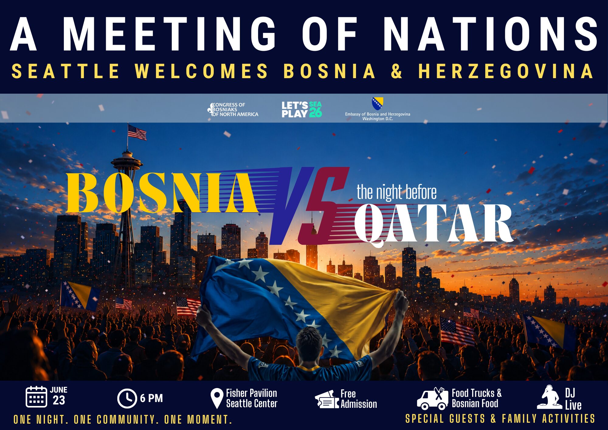 A Meeting of Nations: Seattle Welcomes Bosnia & Herzegovina